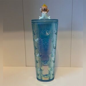 STARBUCKS- Taiwan Mermaid Scales Tumbler w/Topper